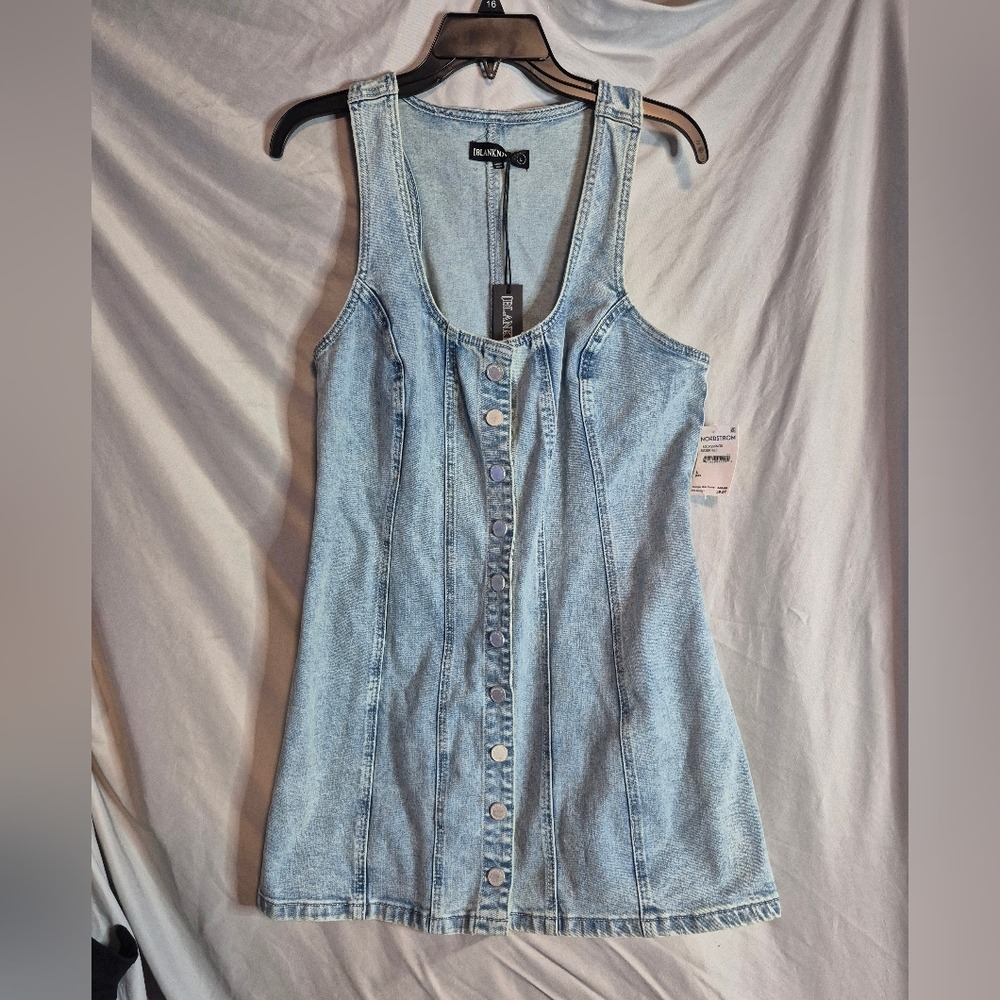 Blank Nyc Denim Dress Large